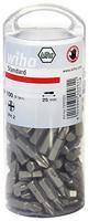Wiha Bitset Standard 25 mm TORX® (T30) 100-delig 1/4" in grootverpakking - 40465 - 40465 - thumbnail