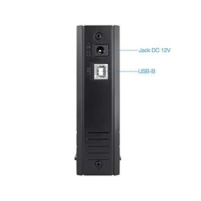 Externe Doos TooQ TQE-3520B HD 3.5" IDE / SATA III USB 2.0 Zwart 3,5"