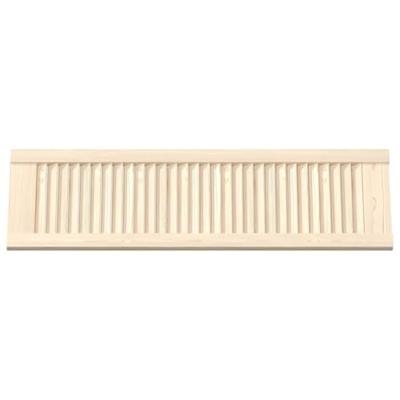 VidaXL Kastdeuren met lamellen 4 st 99x29,5 cm massief grenenhout