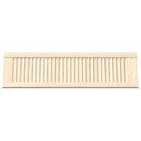 Kastdeuren met lamellen 4 st 99x29,5 cm massief grenenhout - thumbnail