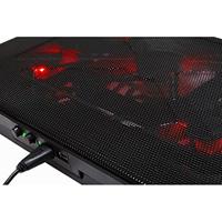 Gaming Cooling Base voor Laptop Mars Gaming MNBC2 2 x USB 2.0 20 dBA 17" - thumbnail