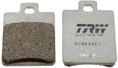TRW remblokken "mcb 695 brake pad mcb 695 ec organic