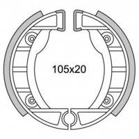 Newfren remsegment gf0152 ciao, si ø105mm voor (gietwiel) - thumbnail