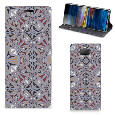 Sony Xperia 10 | Standcase | Flower Tiles