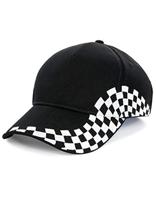 Beechfield CB159 Grand Prix Cap - Black - One Size - thumbnail