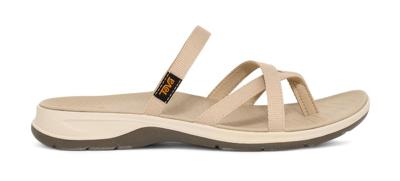 Teva Tirra Traveler Flip Slipper Dames White Pepper 10