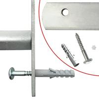 VidaXL Raambeveiliging verstelbaar met 2 dwarsstangen 1000-1500 mm - thumbnail