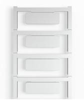 Weidmüller 1111270000 CC 15/45 K MC NE GR Apparaatmarkering Montagemethode: Plakken Markeringsvlak: 15 x 45 mm Grijs Aantal markeringen: 40 40 stuk(s) - thumbnail