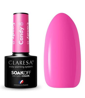 Claresa uv/led gellak 5ml candy 8 Claresa uv/led gellak 5ml candy 8