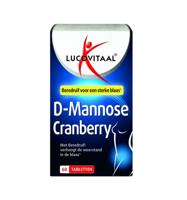 Lucovitaal D-mannose Cranberry Tabletten - thumbnail