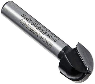 Bosch Accessories 2608628450 Halfrondprofielfrees Carbide Ronde boog Lengte 40 mm Afmeting, Ø 12.7 mm Werklengte 9.2 mm Schachtdiameter 6 mm