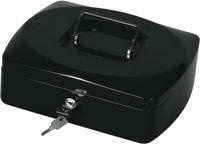 Q-CONNECT geldkoffer, 255 x 200 x 85 mm, zwart - thumbnail