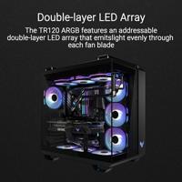 ASUS TUF GAMING TR120 FAN ARGB BLACK - thumbnail