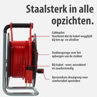 Brennenstuhl Professional SteelCore kabelhaspel SC 3110 IP44 | 33m | H07BQ-F 3G1,5 - 9191330210 - thumbnail