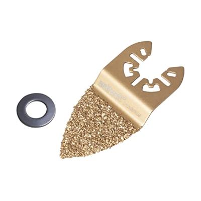 Wolfcraft Vingerrasp | Hard metaal-bestrooid | Driehoekig | 1 stuk - 3951000 Wolfcraft Vingerrasp | Hard metaal-bestrooid | Driehoekig | 1 stuk - 3951000