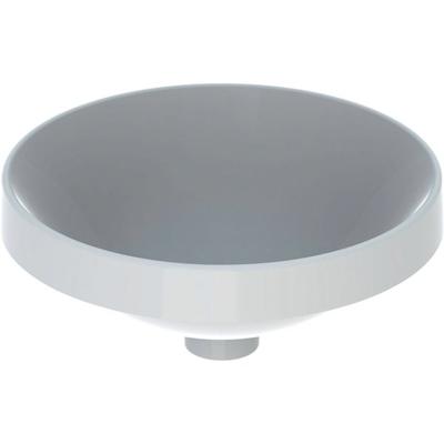 Geberit VariForm opbouw wastafel rond zonder kraangat zonder overloop Ø40x17.8cm wit 500702012 500.702.01.2