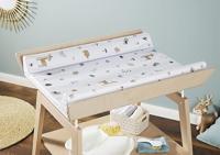 Rotho Aankleedkussen Bosdieren 50x70 cm Wit - thumbnail