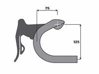 Deda carbon stuurbocht vinci shallow 400mm pob 31,7mm carb. - thumbnail