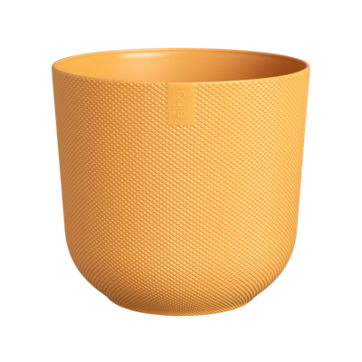 Elho bloempot Jazz rond 19x18cm amber geel