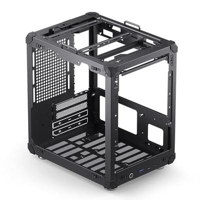 Jonsbo C6 Mini-tower Behuizing, PC-behuizing, Gaming-behuizing Zwart Jonsbo C6 Mini-tower Behuizing, PC-behuizing, Gaming-behuizing Zwart