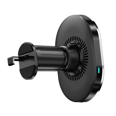 Celly GhostSuperMag MagSafe Wireless Car Charger Holder Black