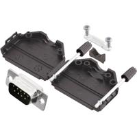 MH Connectors MHDPPK9-DB9P-K D-sub male connectorset 180 ° Aantal polen: 9 Soldeerkelk 1 stuk(s) - thumbnail