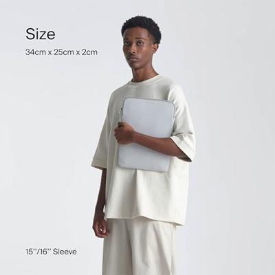 Urth Naos 15/16" Laptop Sleeve (beige)