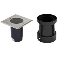 EVN EVN Lichttechnik 679435 Vloerinbouwlamp GU10 Hoogvoltage halogeenlamp RVS - thumbnail