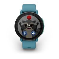 Garmin Bounce 2, Smartwatch voor kinderen, Bellen, berichten uitwisselen en live locatie-tracking via LTE, Geschikt voor zwemmen, Tot 2 dagen batterijduur, Aqua - thumbnail
