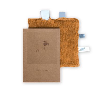 Snoozebaby Giftset Knuffeldoekje & Geboortekaartje - Toffee Snoozebaby Giftset Knuffeldoekje & Geboortekaartje - Toffee