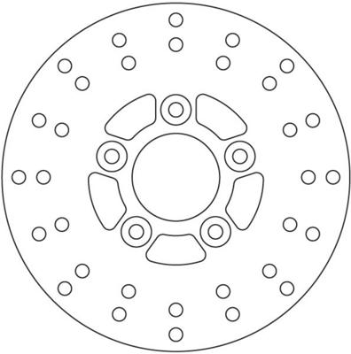 Newfren Remschijf df4009a | malaguti / peugeot (voor)