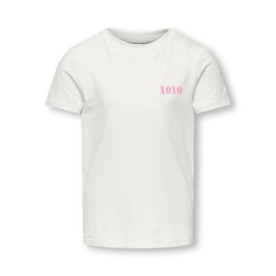 Kids ONLY zomer top S/S meisjes - off wit - Koglotte-Ariya