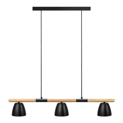 Nordlux HanglampTheo 3-lichts zwart - 2112603003