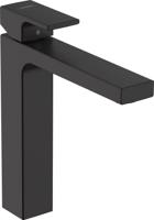 Hansgrohe Wastafelmengkraan Vernis Shape Eengreeps 230 Zinc Met Trekwaste Mat Zwart - thumbnail
