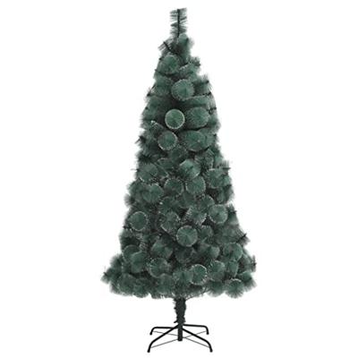 VidaXL Kunstkerstboom met standaard 150 cm pet groen
