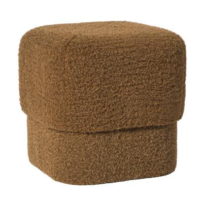 Poef vilt - bruin - 40x40x40 cm Poef vilt - bruin - 40x40x40 cm