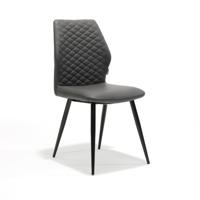 Stoel Iris Antraciet - Set van 4 - thumbnail