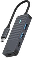 Rapoo USB-C Hub, USB-C naar USB-A en USB-C - thumbnail