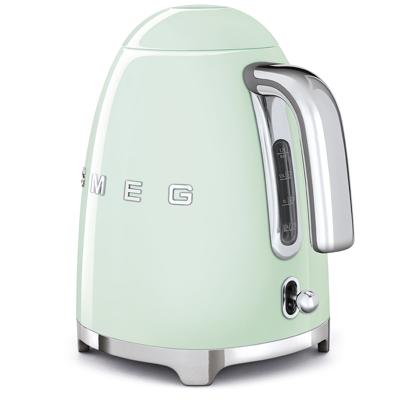 Smeg KLF03PGEU retro 50&apos;s style waterkoker, watergroen