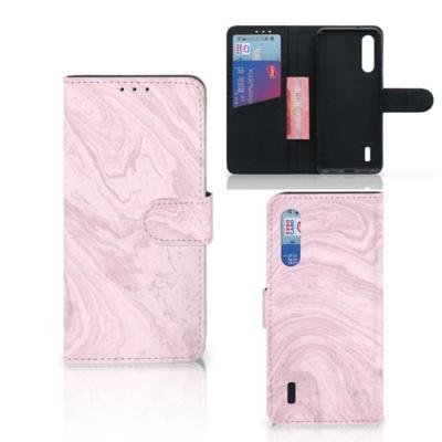 Xiaomi Mi 9 Lite | Bookcase | Marble Pink - Origineel Cadeau Vriendin