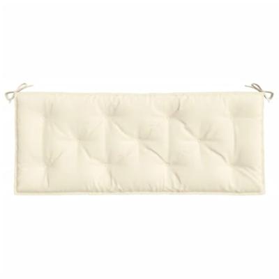 VidaXL Tuinbankkussens 2 st 120x50x7 cm oxford stof crèmewit VidaXL Tuinbankkussens 2 st 120x50x7 cm oxford stof crèmewit