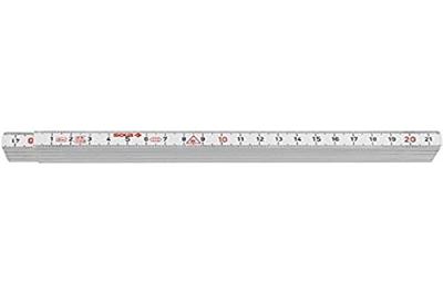 Sola Vouwduimstok kunststof 1mtr/10-ledig wit, wit, EG-Klasse 3 HKM1/10W SB - 53031301 - 53031301 Sola Vouwduimstok kunststof 1mtr/10-ledig wit, wit, EG-Klasse 3 HKM1/10W SB - 53031301 - 53031301