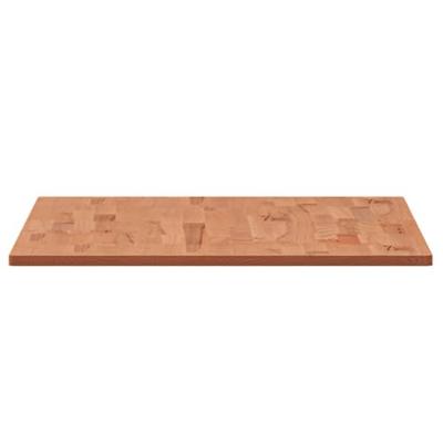 Tafelblad rechthoekig 100x60x1,5 cm massief beukenhout
