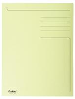 Exacompta dossiermap Foldyne ft 24 x 35 cm (voor ft folio), geel, pak van 50 stuks - thumbnail