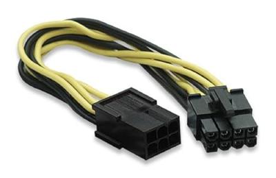 goobay Adapter 6-Polig PCIe > 8-Polig PCIe