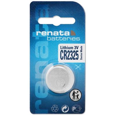 Renata Knoopcel CR2325 3 V 1 stuk(s) 190 mAh Lithium CR2325 Renata Knoopcel CR2325 3 V 1 stuk(s) 190 mAh Lithium CR2325
