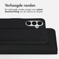 Accezz Wallet Softcase voor Samsung Galaxy A17 Telefoonhoesje Zwart - thumbnail