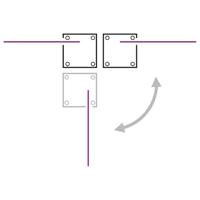 Tuinscherm uittrekbaar 170x1200 cm crme - thumbnail