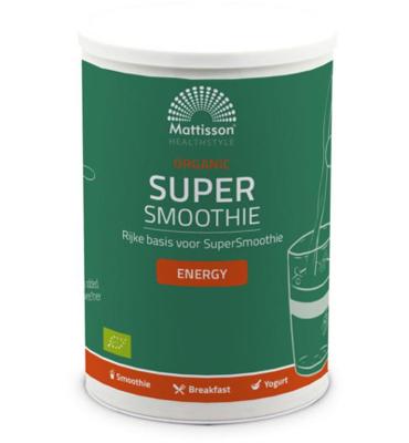 Mattisson Organic supersmoothie energy bio 500 Gram