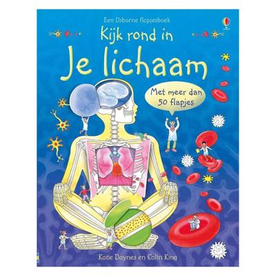 WPG Uitgevers Flapjesboek kijk rond in je lichaam WPG Uitgevers Flapjesboek kijk rond in je lichaam